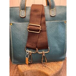 Crossbody Purse Strap Solid Brown Bag Strap Guitar Strap NEW